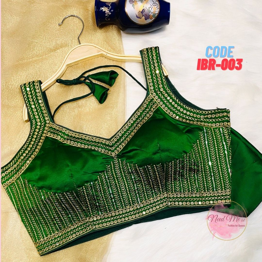 Premium Birder Rice Blouse (Padded)