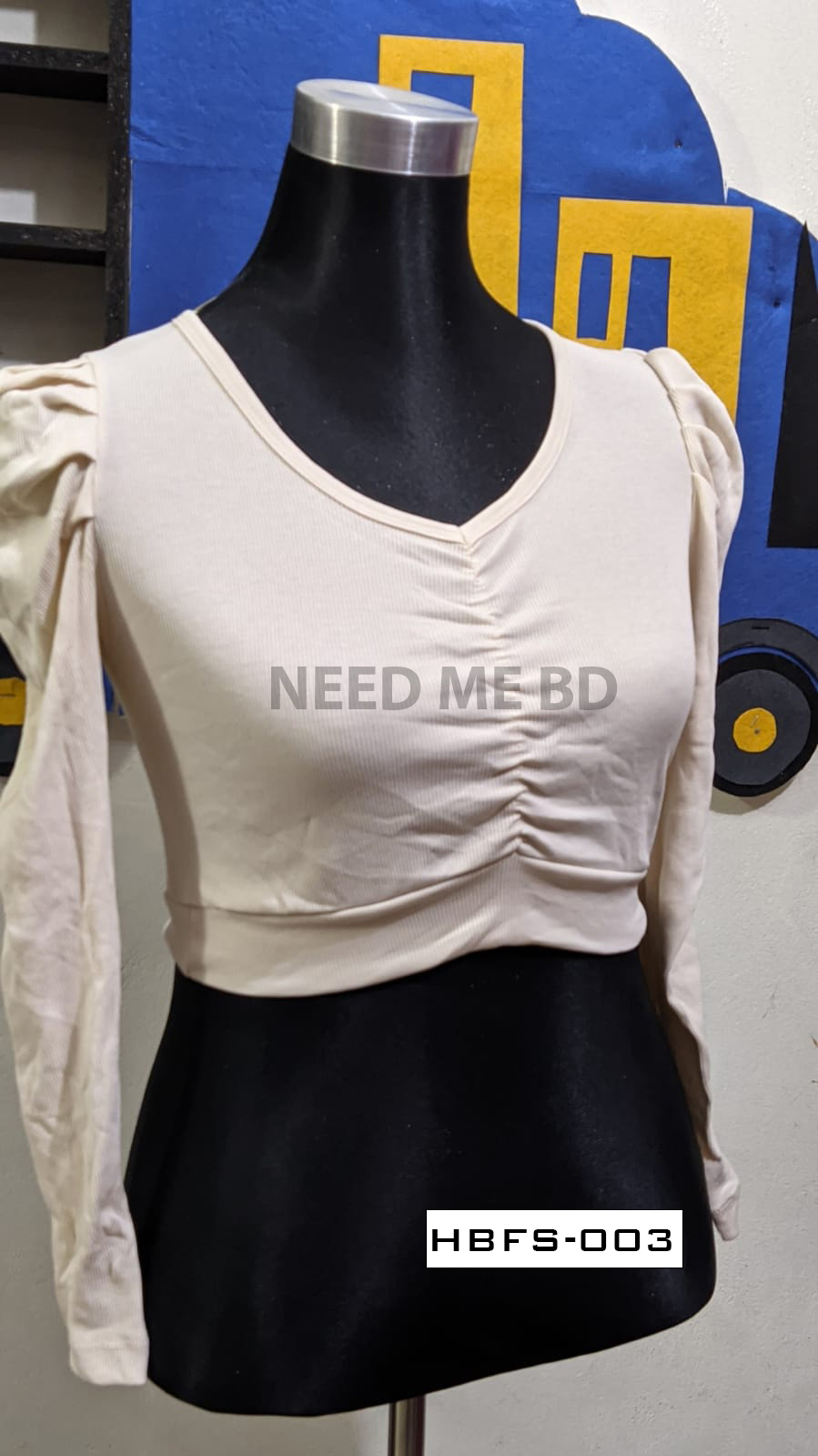 CropTop Blouse - Half body full sleeve