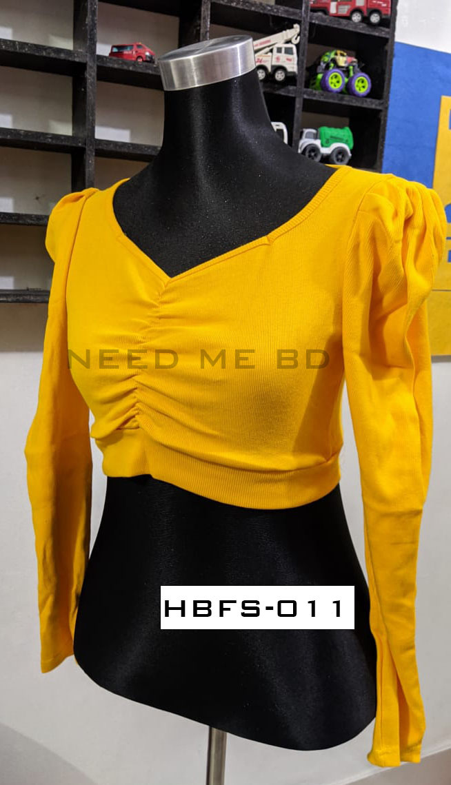 CropTop Blouse - Half body full sleeve