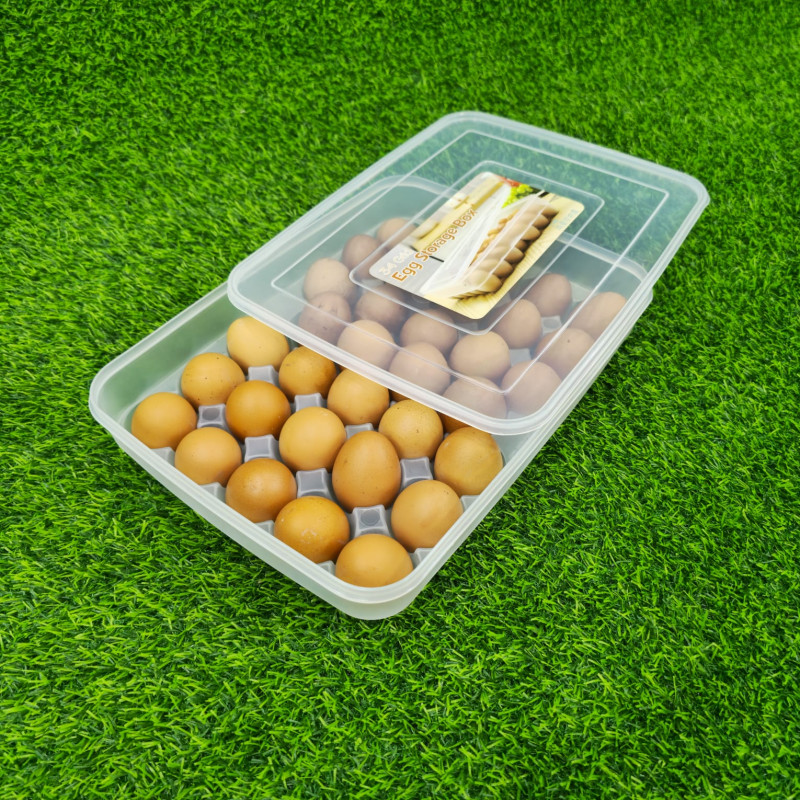 34 grid egg storage box
